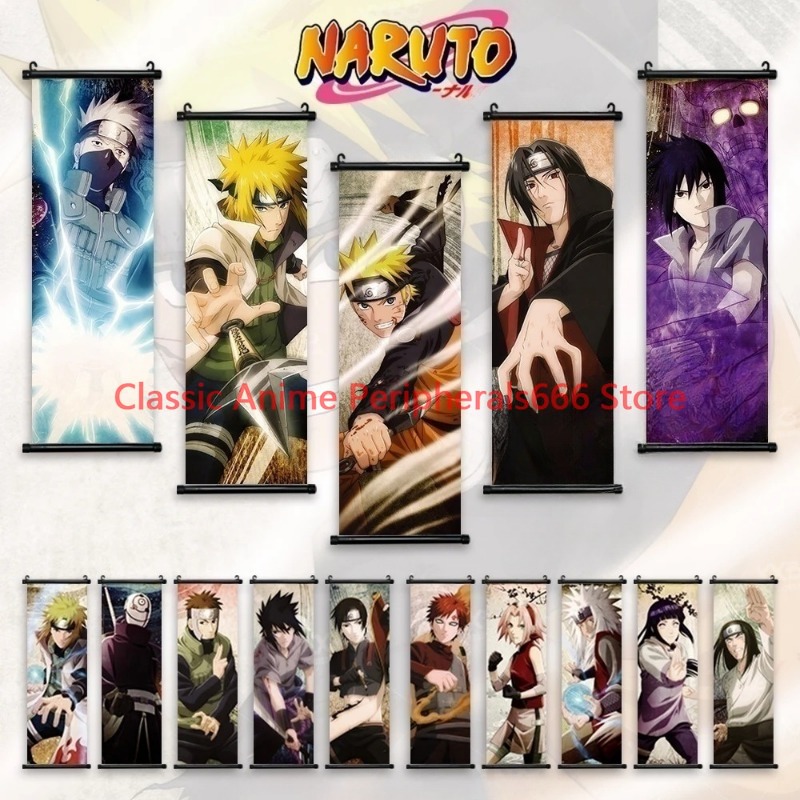 Home Bar Shelf - Naruto asılı boyama tuval ev dekorasyon