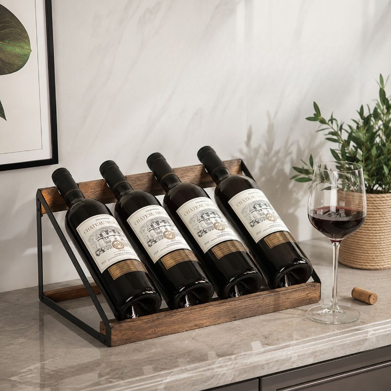 Ev Barı Ahşap Şaraplık Şarap Ş - Home Bar Accessories incelemesi ve fiyatı