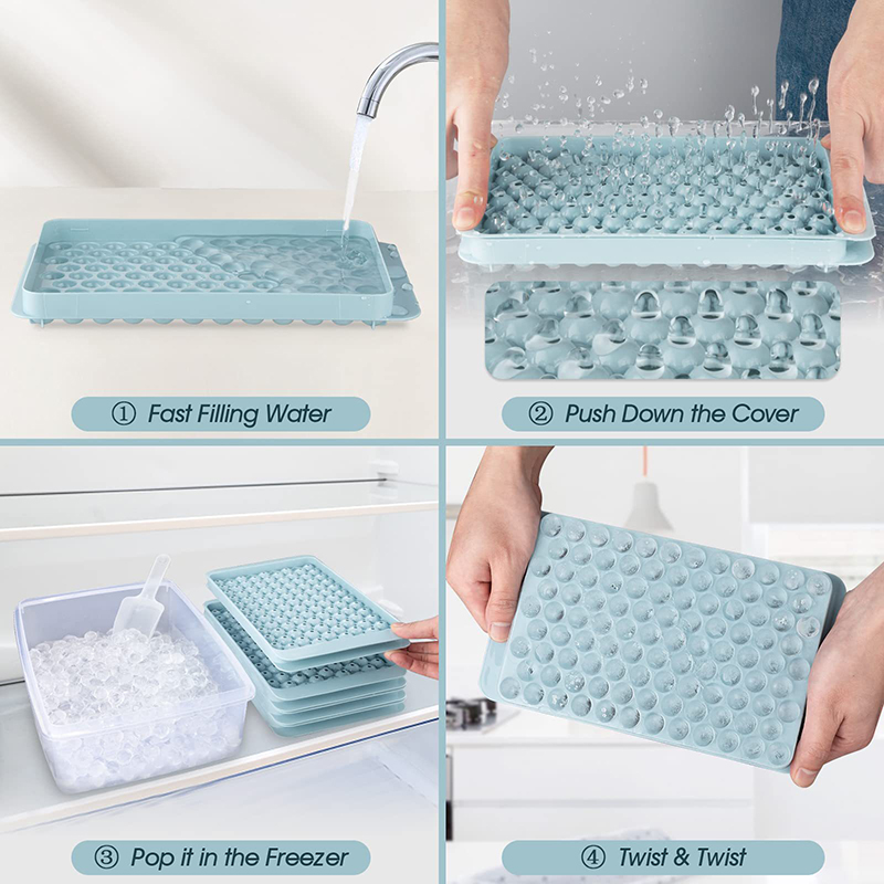 Mini buz küpü tepsi 104 delik  - Ice Mold Sphere incelemesi ve fiyatı