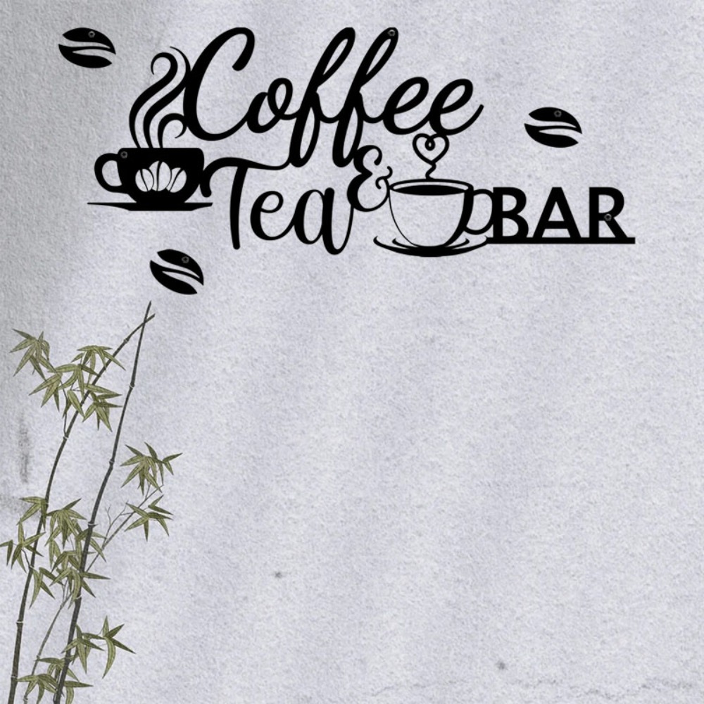 Metal Kahve Barı Tabelası – Şı - Home Bar And Coffee incelemesi ve fiyatı