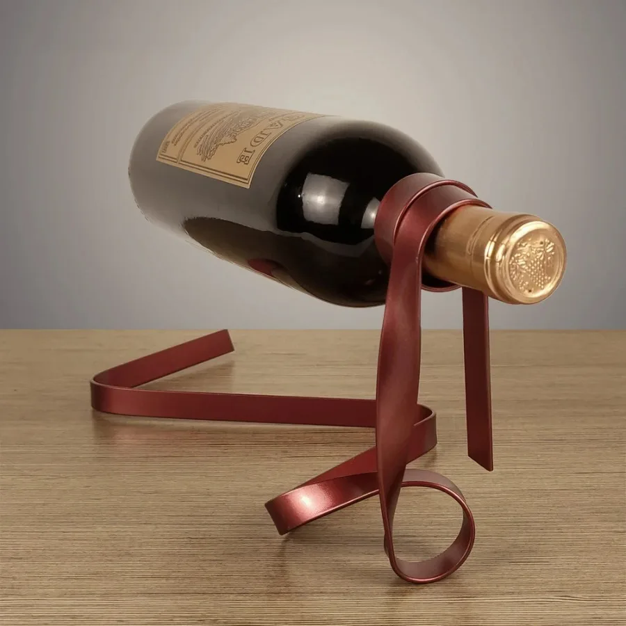 Renkli Kurdeleli Demir Şaraplı - Home Bar Shelf incelemesi ve fiyatı