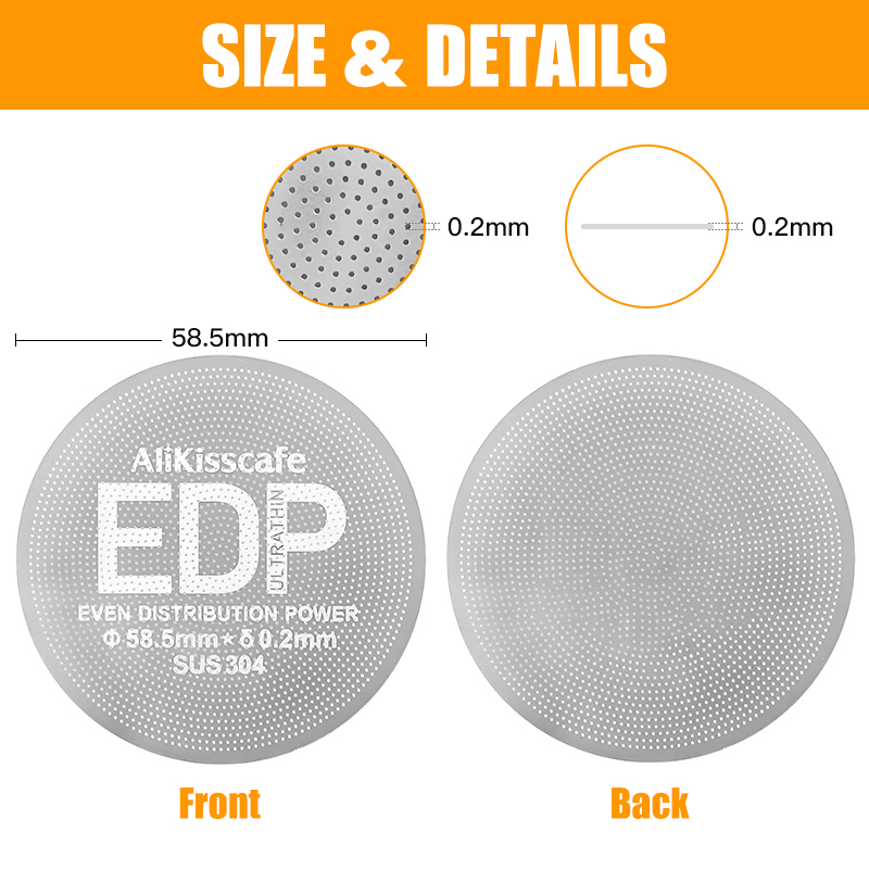 Espresso Puck ekran 0.2mm kahv - Home Barista incelemesi ve fiyatı